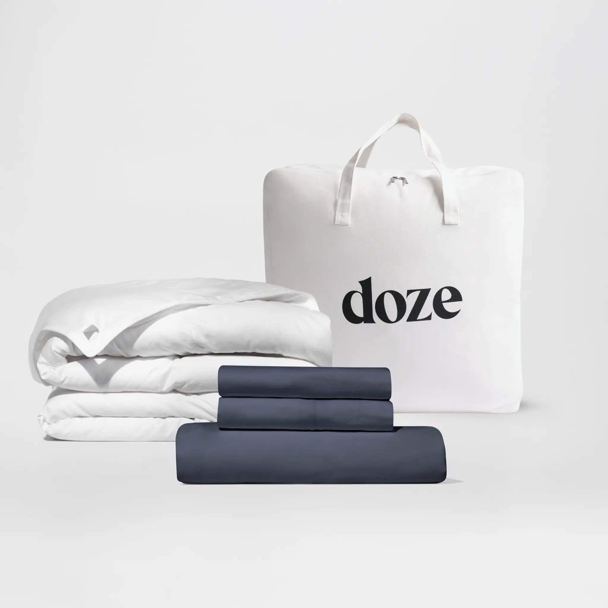 Sateen Essentials Duvet Bundle Bedding Sets Doze Bedding Twin/Twin XL Lake Lightweight