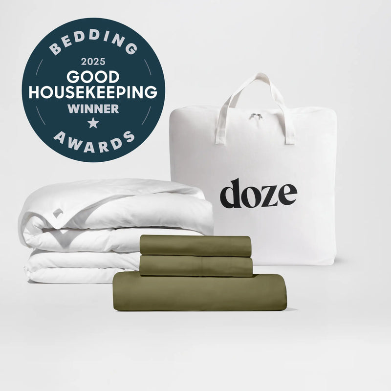 Build Your Percale Duvet Bundle Bedding Sets Doze