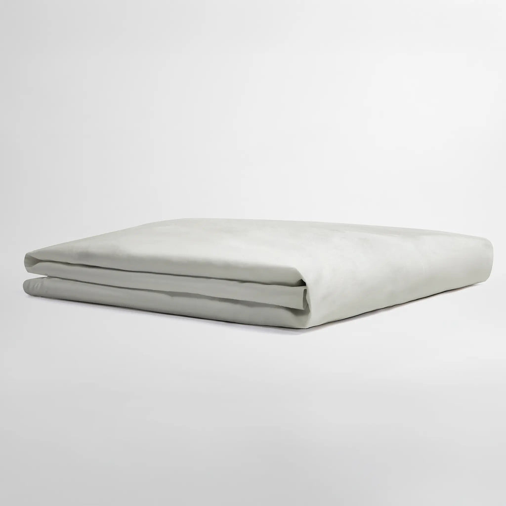 Percale Fitted Sheet Duvet Covers Doze Bedding Twin Fog