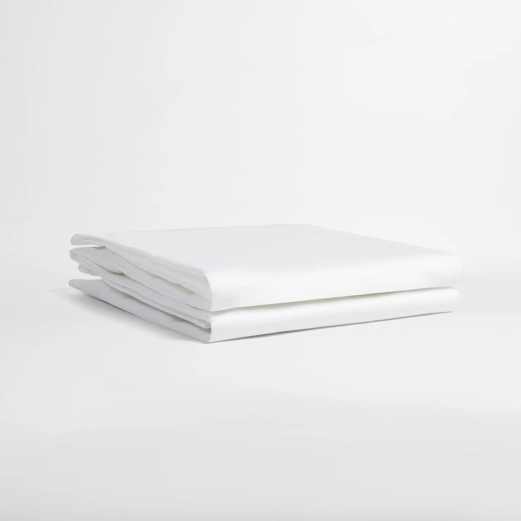 Sateen Pillowcase Set Duvet Covers Doze Bedding Standard Snow